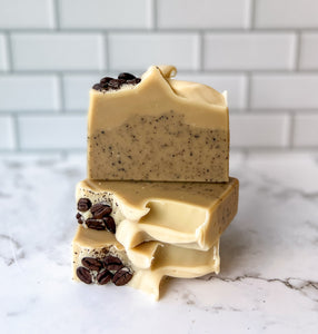 Single Soap with a Wood Soap Saver Soap Dish