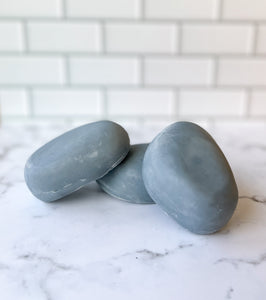 Lavender + Fir Triple Butter River Rock Soap