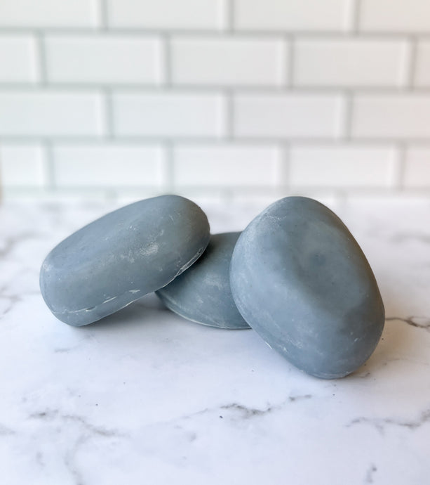 Lavender + Fir Triple Butter River Rock Soap